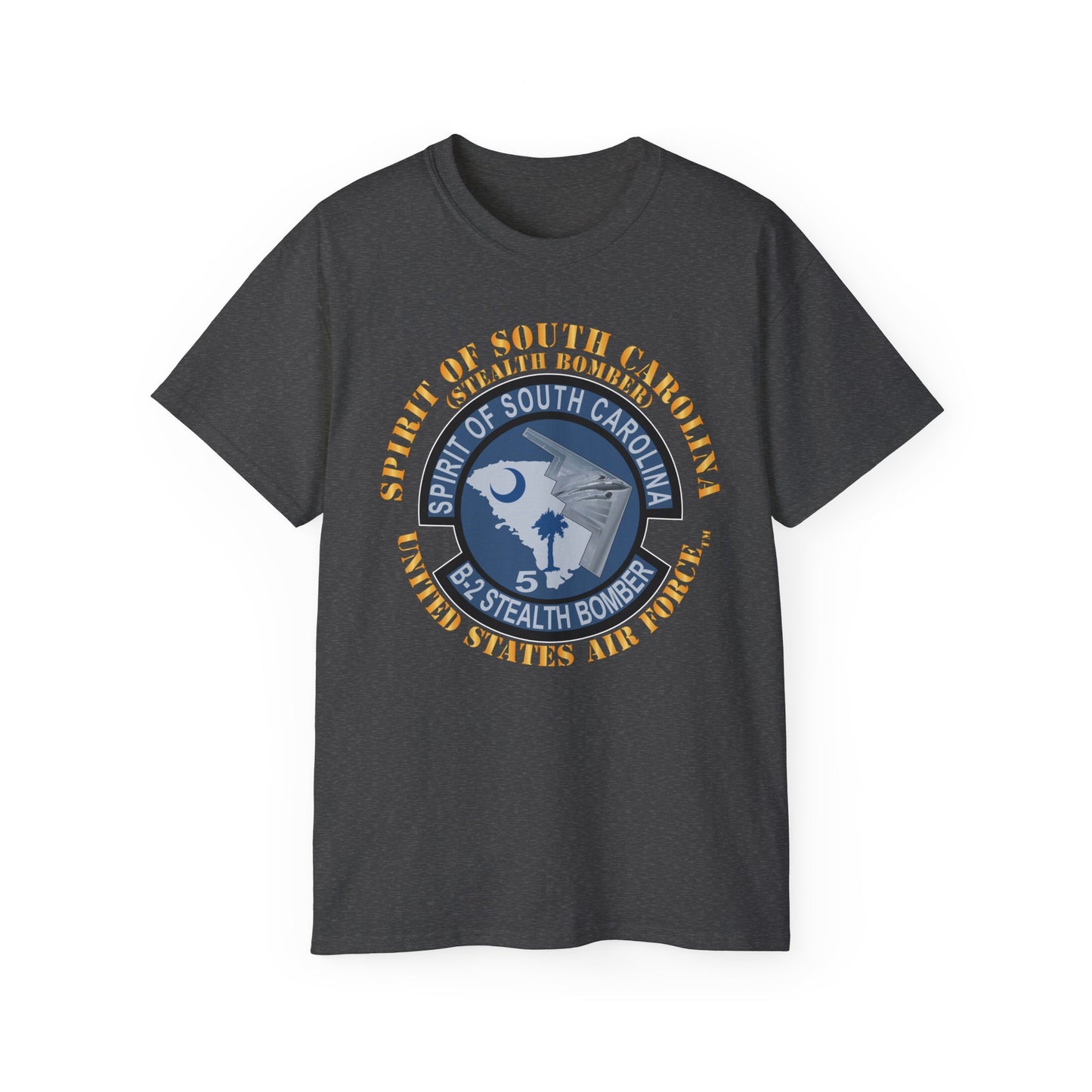 Unisex Ultra Cotton Tee - USAF - B2 - Spirit of South Carolina Stealth Bomber X 300