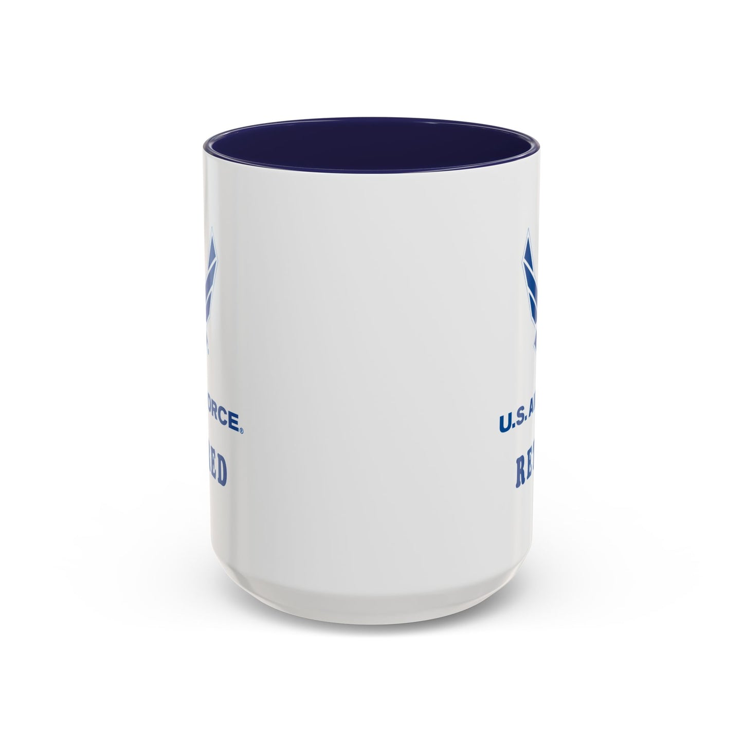 Accent Coffee Mug (11oz & 15oz) - USAF - Air Force - Retired X 300