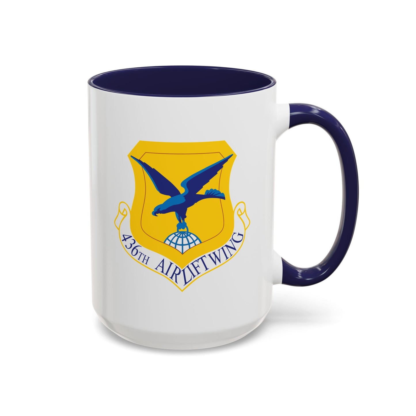 Accent Coffee Mug (11oz & 15oz) - USAF - 436th Airlift Wing wo Txt X 300