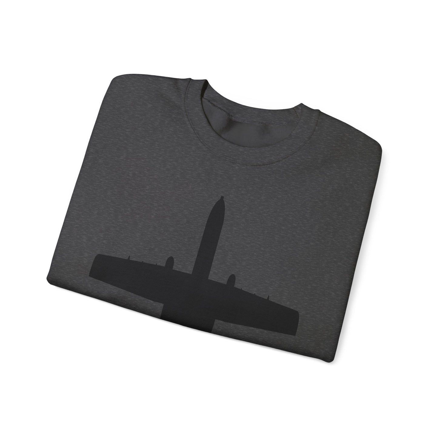Crewneck Sweatshirt - Aircraft - USAF - A-10 Thunderbolt II - Top - Silhouette X 300