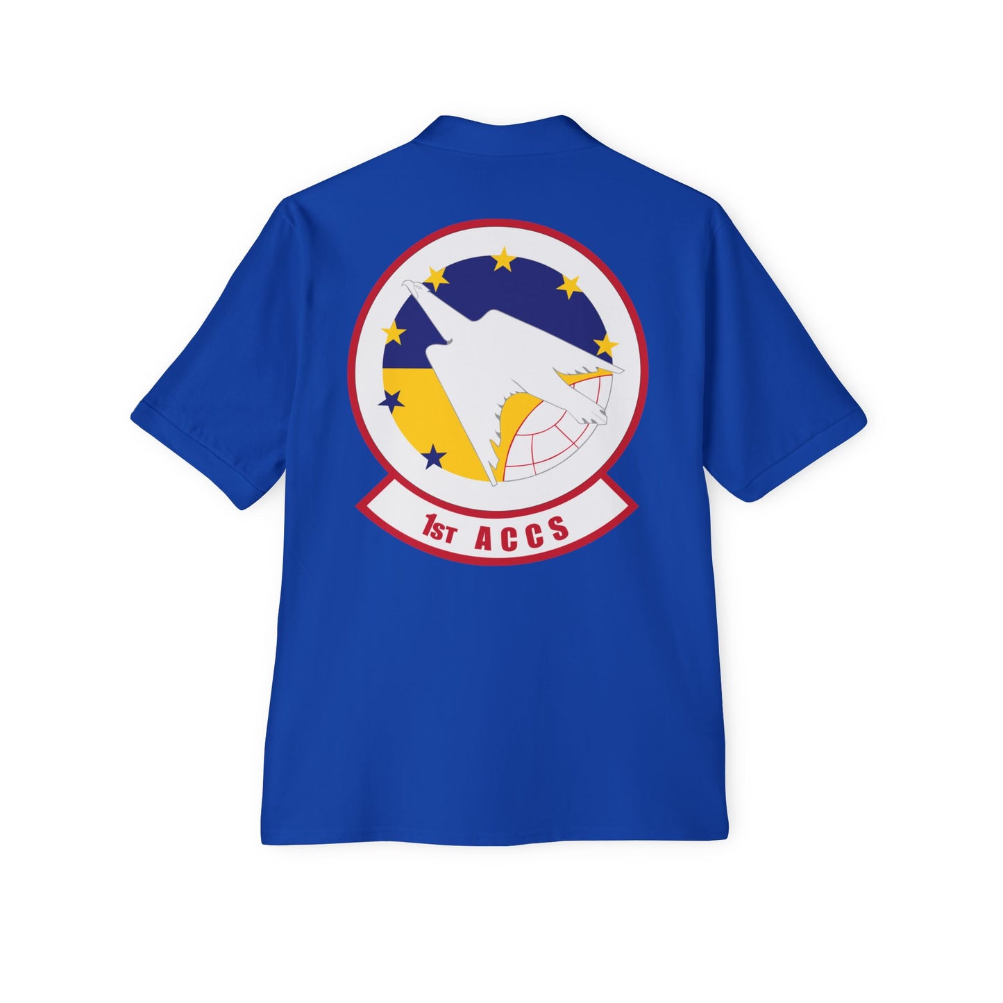 Men's Piqué Polo - USAF - 1st Airborne Command Control Squadron (ACC) wo txt X 300