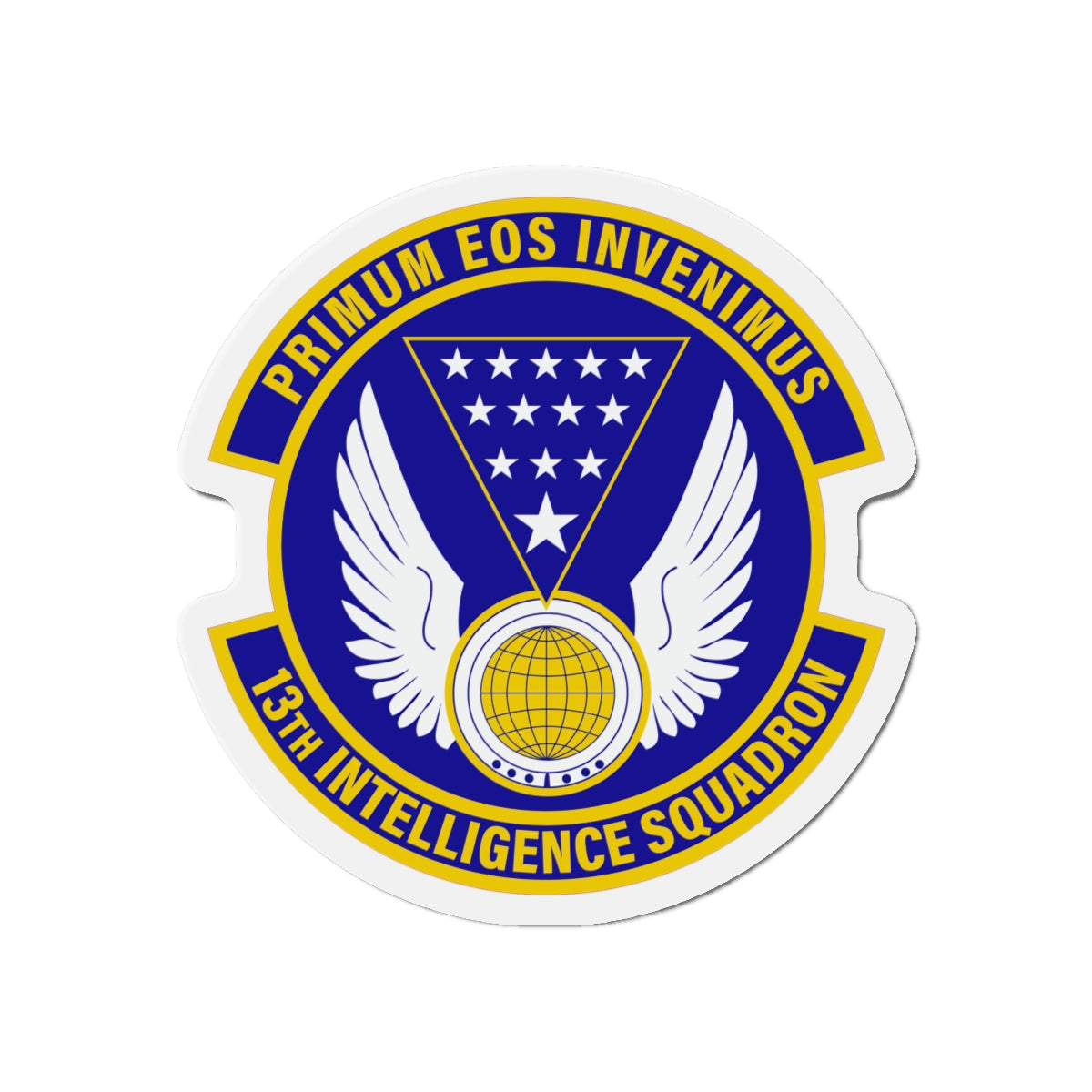 Die-Cut Magnet - USAF - 13th Intelligence Squadron wo txt