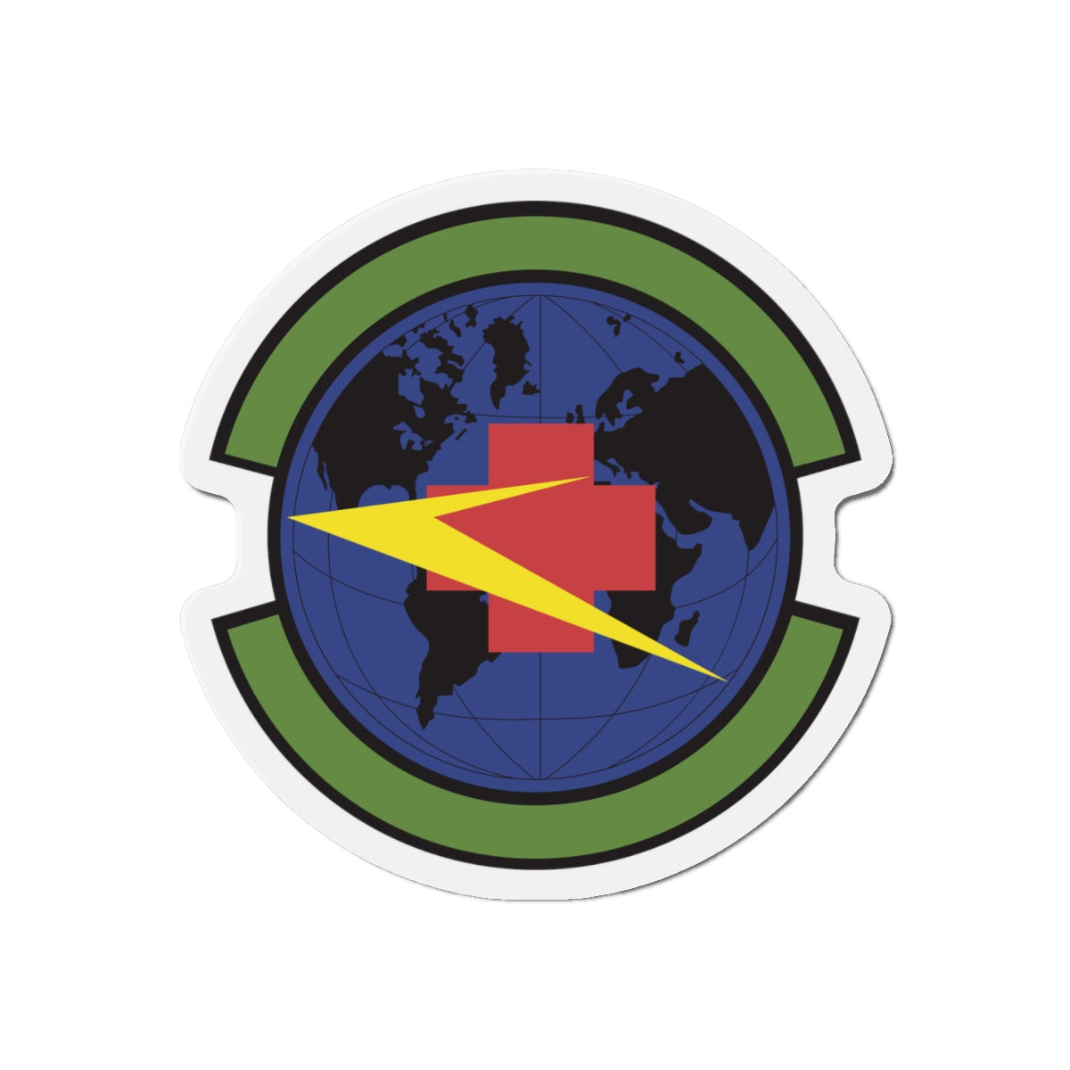 Die-Cut Magnet - USAF - 9th Medical Support Squadron wo txt X 300