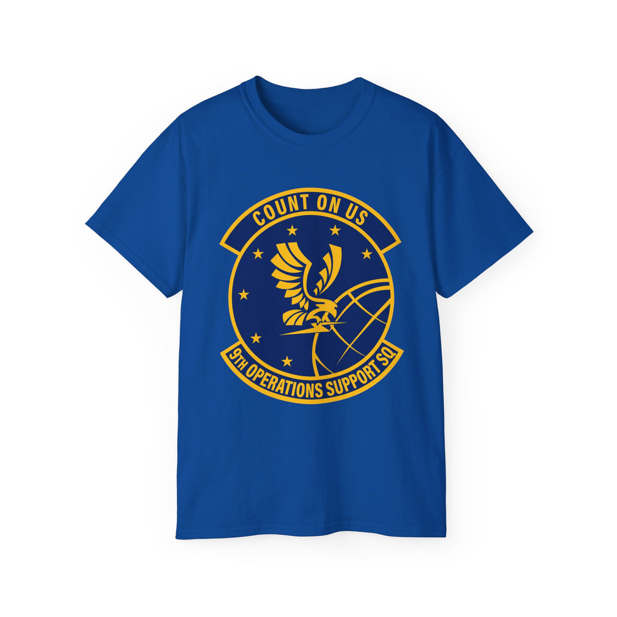 Unisex Ultra Cotton Tee - USAF - 9th Operations Support Squadron wo txt X 300