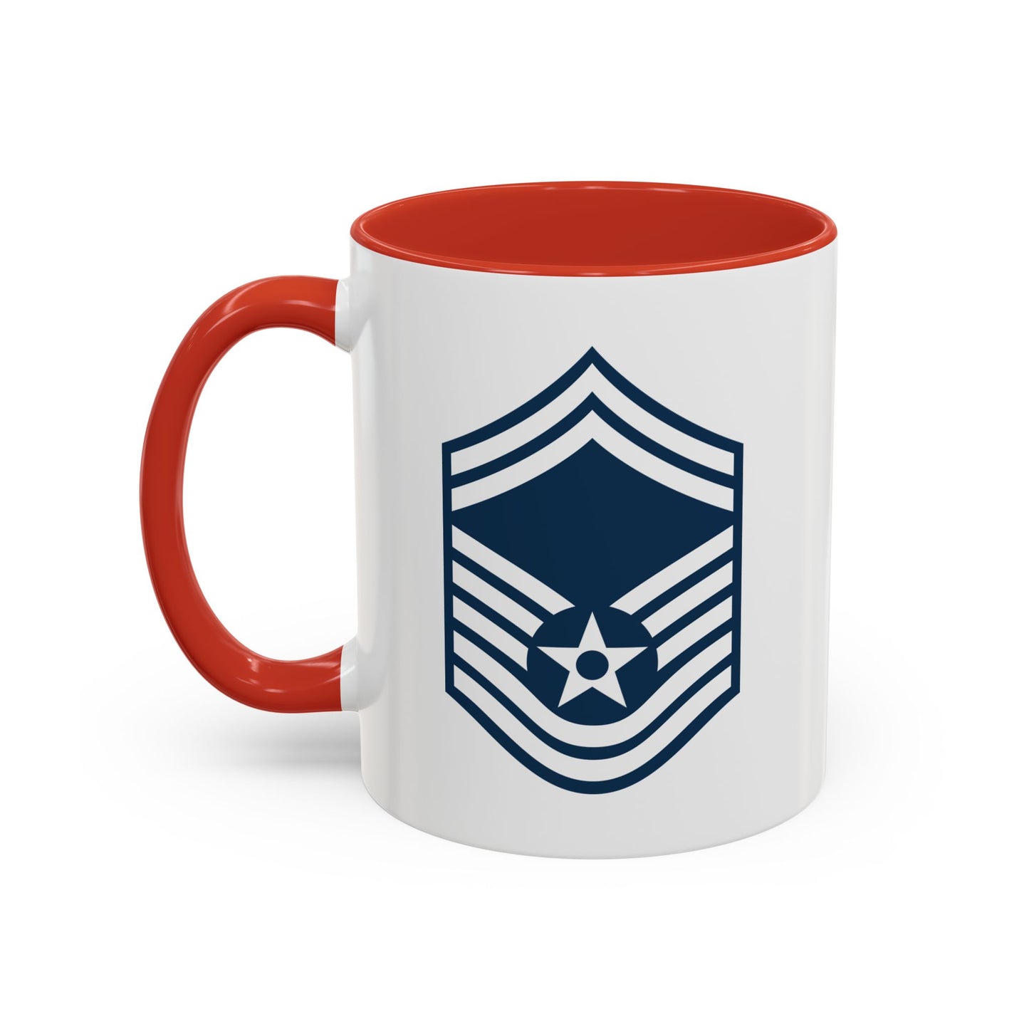 Accent Coffee Mug (11oz & 15oz) - USAF - Senior Master Sergeant (E8a) - 2020