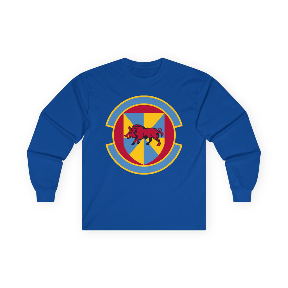 Unisex Ultra Cotton Long Sleeve Tee - USAF - 12th Force Support Squadron wo txt