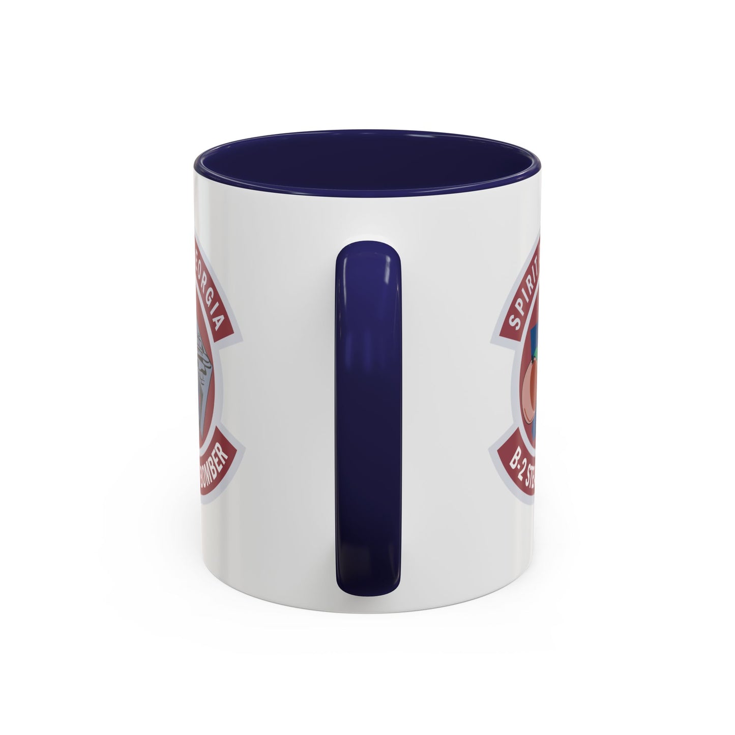 Accent Coffee Mug (11oz & 15oz) - USAF - B2 - Spirit of Georgia - Stealth Bomber wo txt X 300