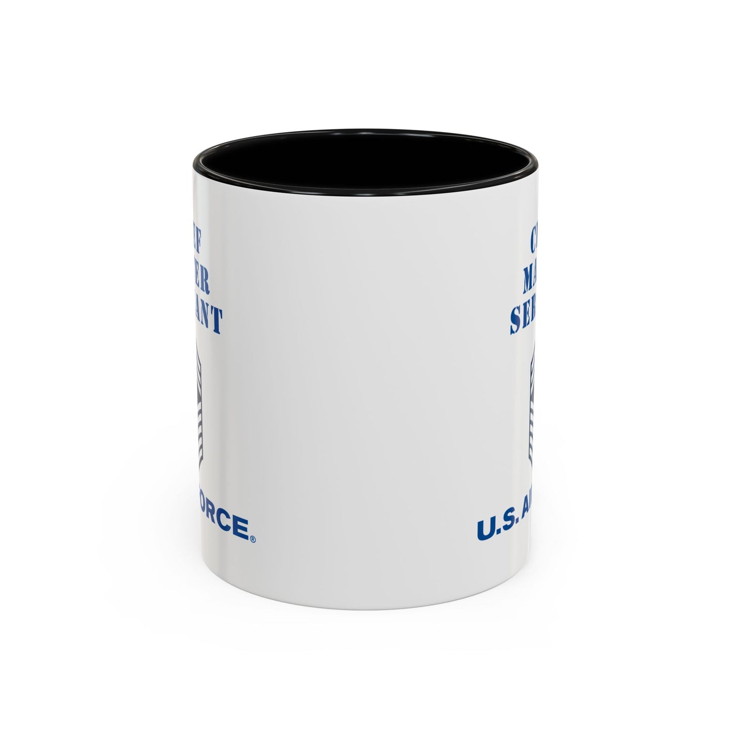 Accent Coffee Mug (11oz & 15oz) - USAF - Chief Master Sergeant (E9a) - 2020 - US Air Force w Text X 300