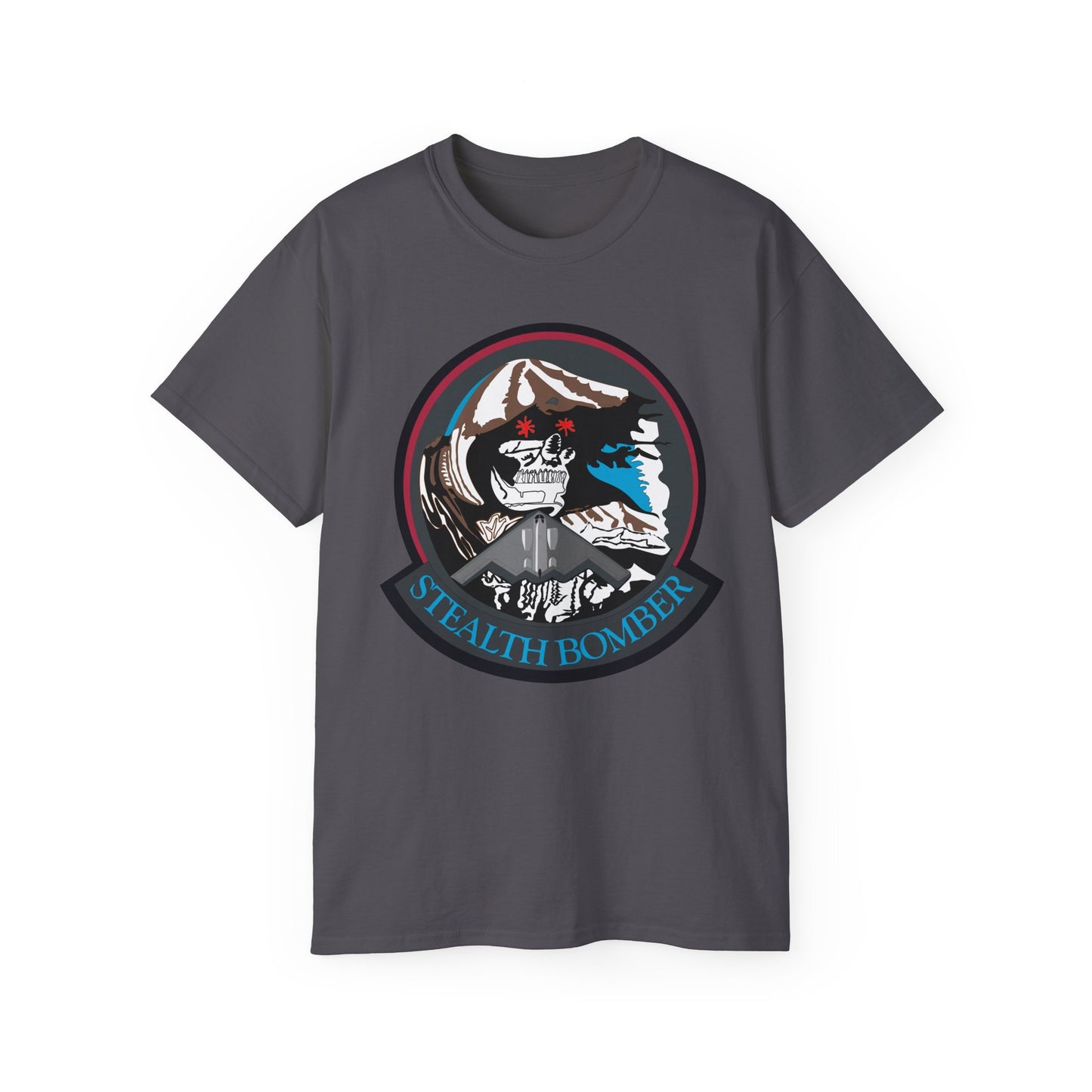 Unisex Ultra Cotton Tee - USAF - B2 - Grim Reaper - Stealth Bomber wo txt X 300