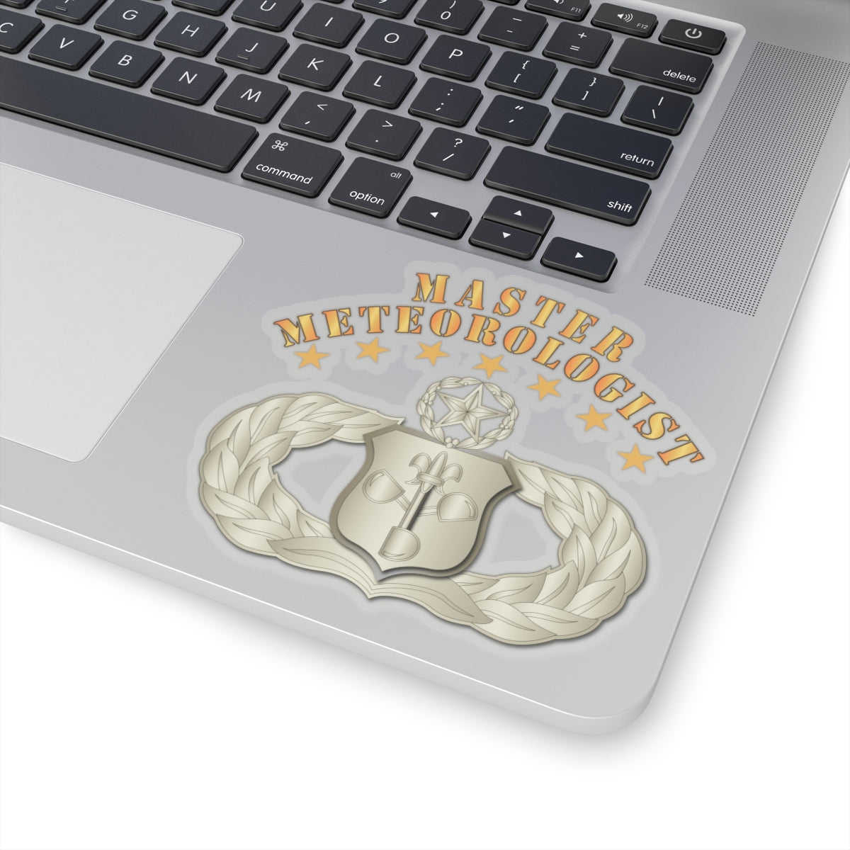 Kiss-Cut Stickers - USAF - Meteorologist - Master Badge wo DS