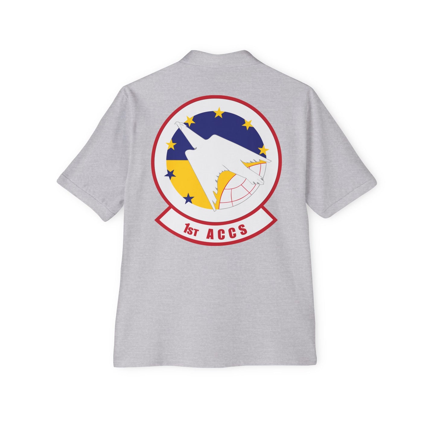 Men's Piqué Polo - USAF - 1st Airborne Command Control Squadron (ACC) wo txt X 300