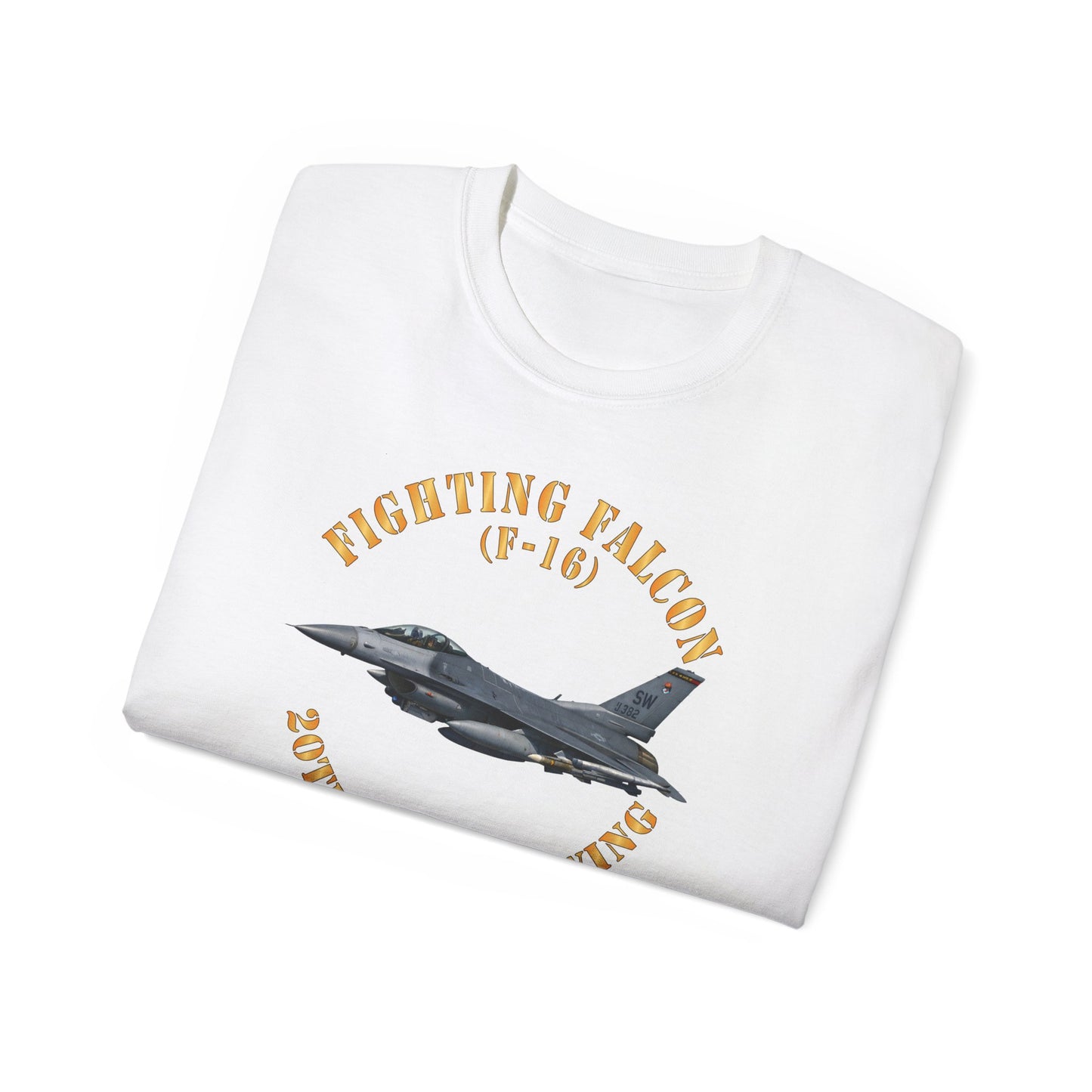 Unisex Ultra Cotton Tee - USAF - F-16 Fighting Falcon - 20th Fighter Wing X 300