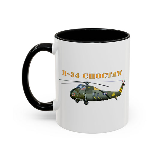 Accent Coffee Mug (11oz & 15oz) - H-34 Choctaw with Txt X 300