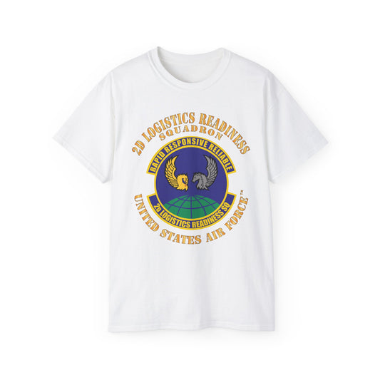 Unisex Ultra Cotton Tee - USAF - 2d Logistics Readiness Squadron