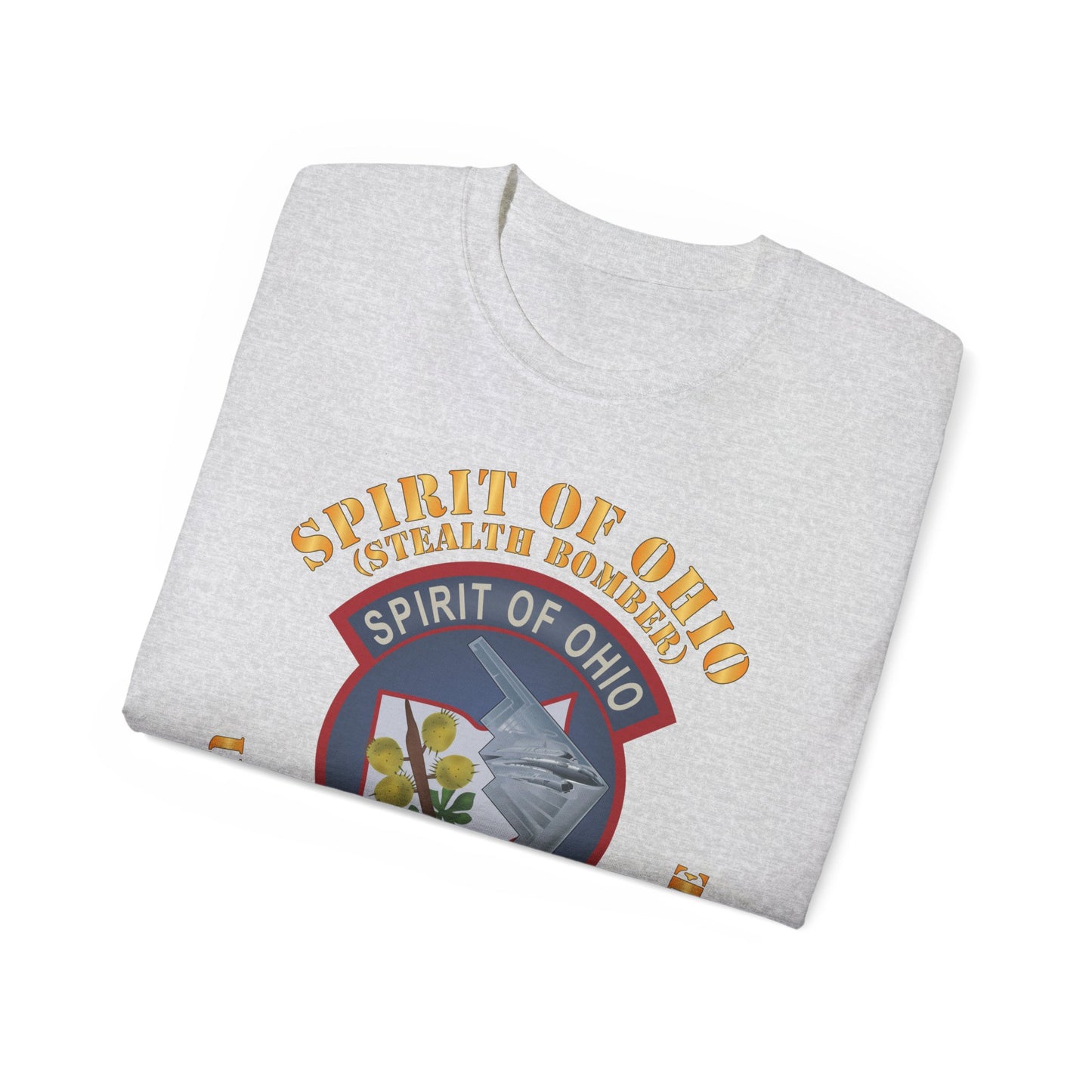 Unisex Ultra Cotton Tee - USAF - B2 - Spirit of Ohio - Stealth Bomber X 300