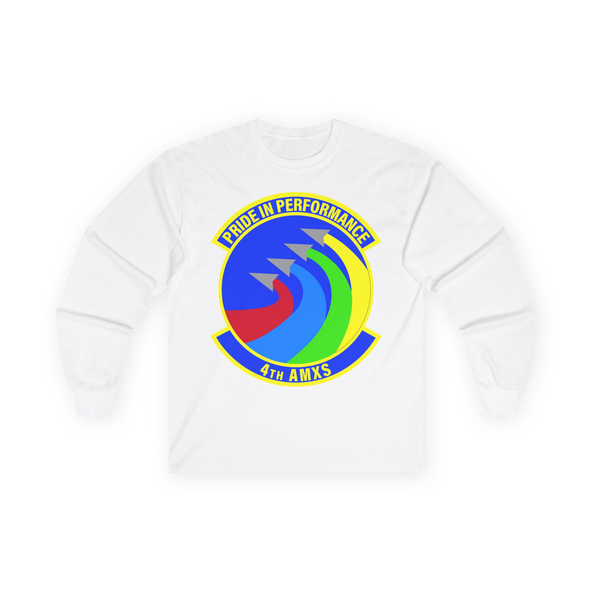 Unisex Ultra Cotton Long Sleeve Tee - USAF - 4th Aircraft Maintenance Sq wo txt