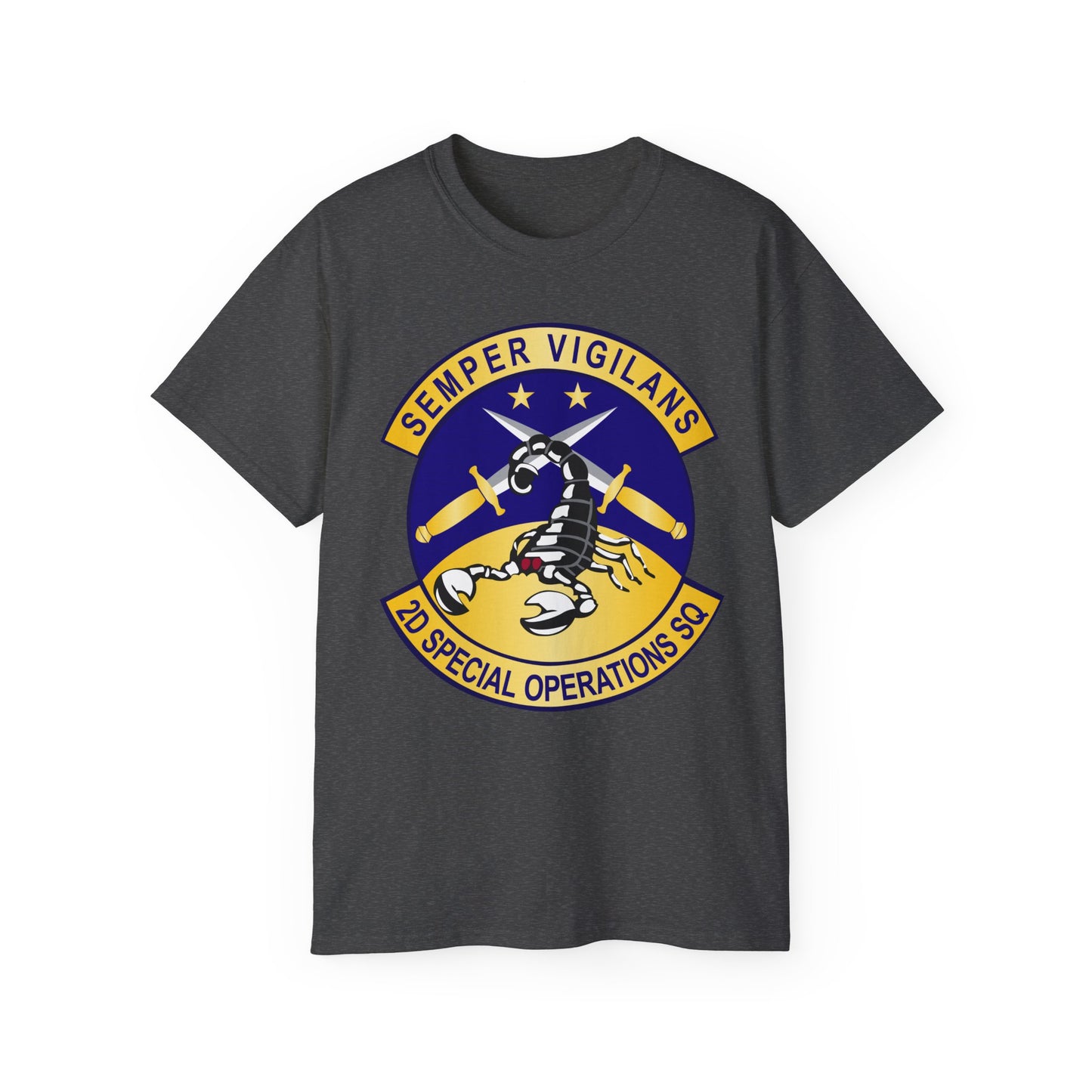 Unisex Ultra Cotton Tee - USAFSOF - 2nd Special Operations Squadron wo Txt