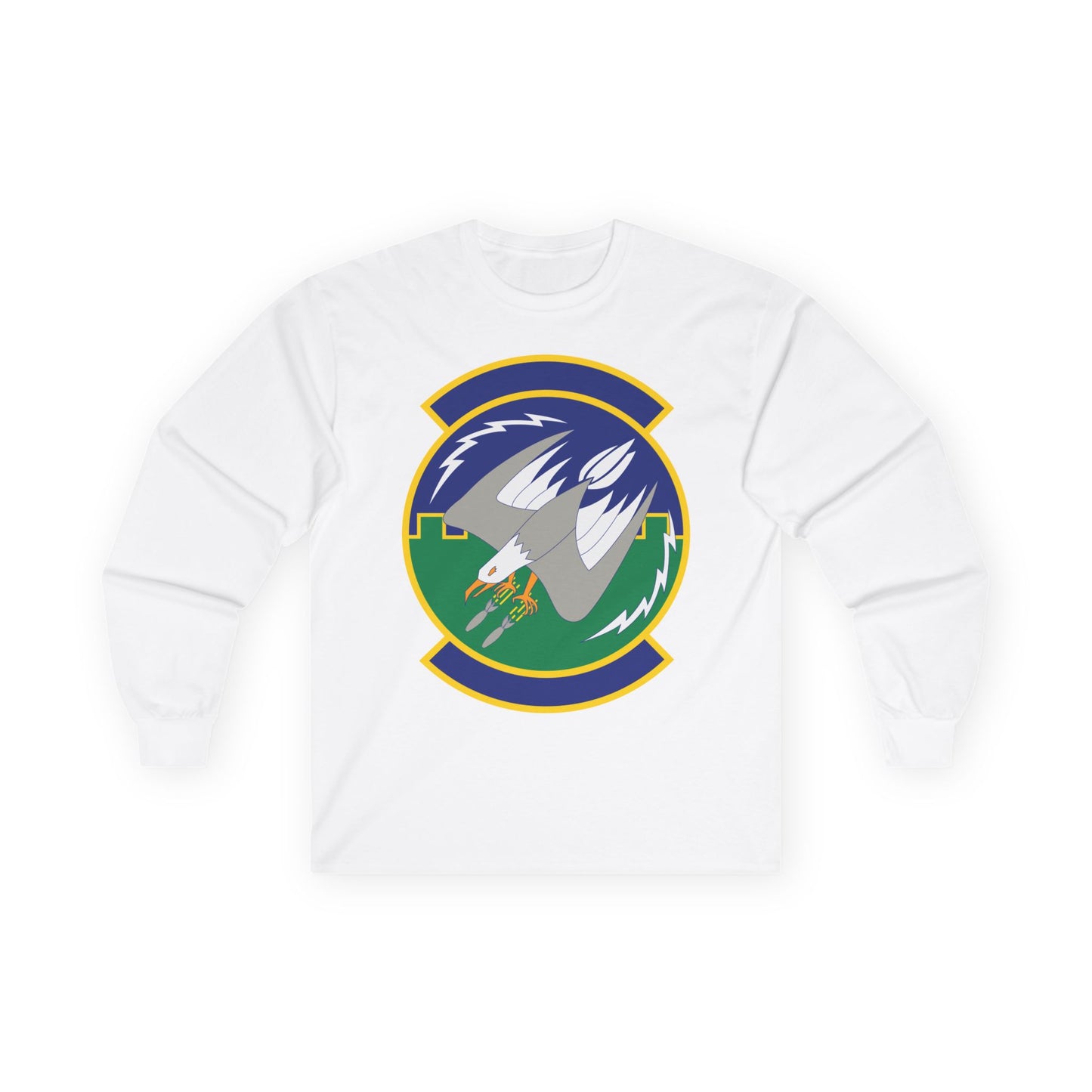Unisex Ultra Cotton Long Sleeve Tee - USAF - 2nd Air Support Operations Squadron wo txt