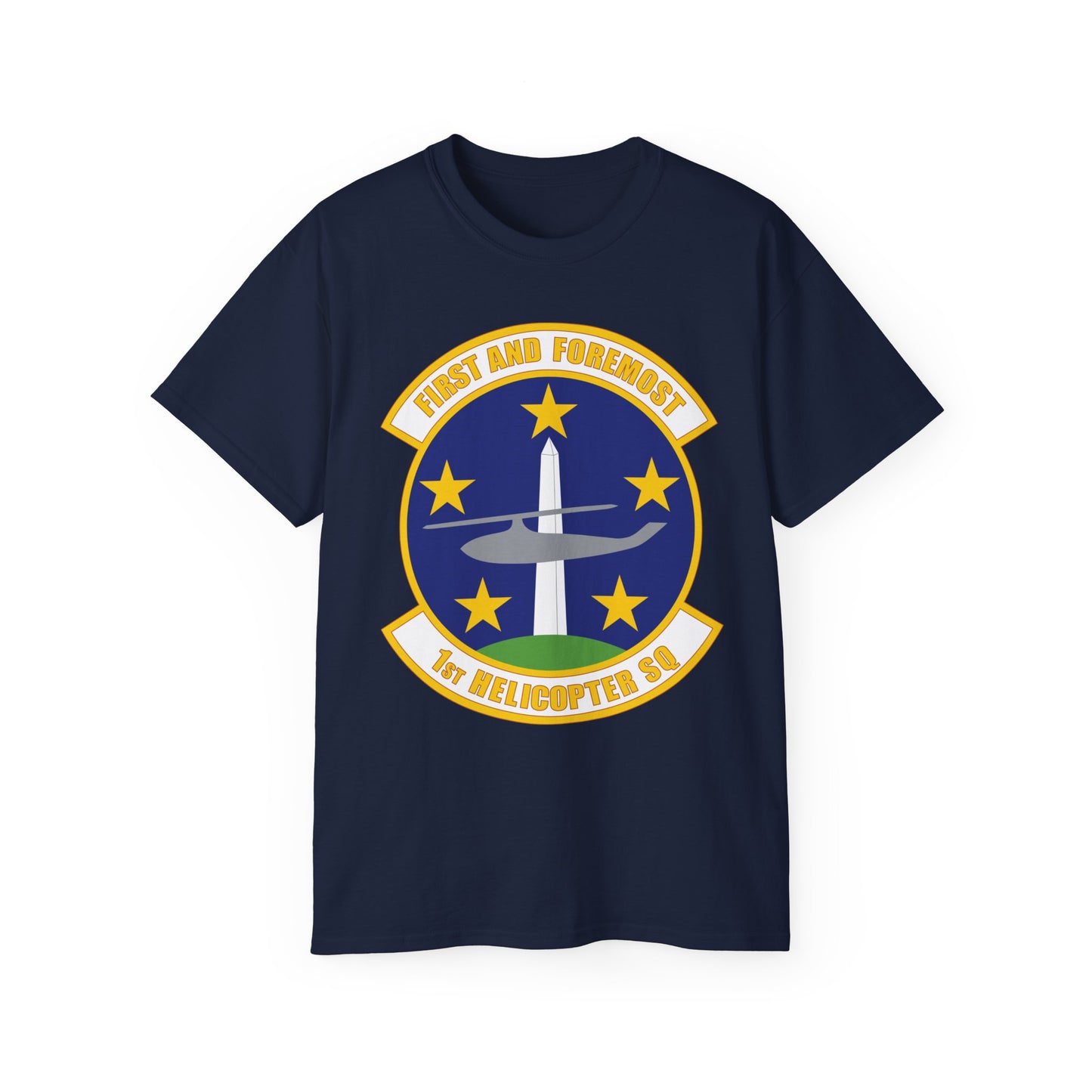 Unisex Ultra Cotton Tee -USAF - 1st Helicopter Squadron (AFDW) wo txt