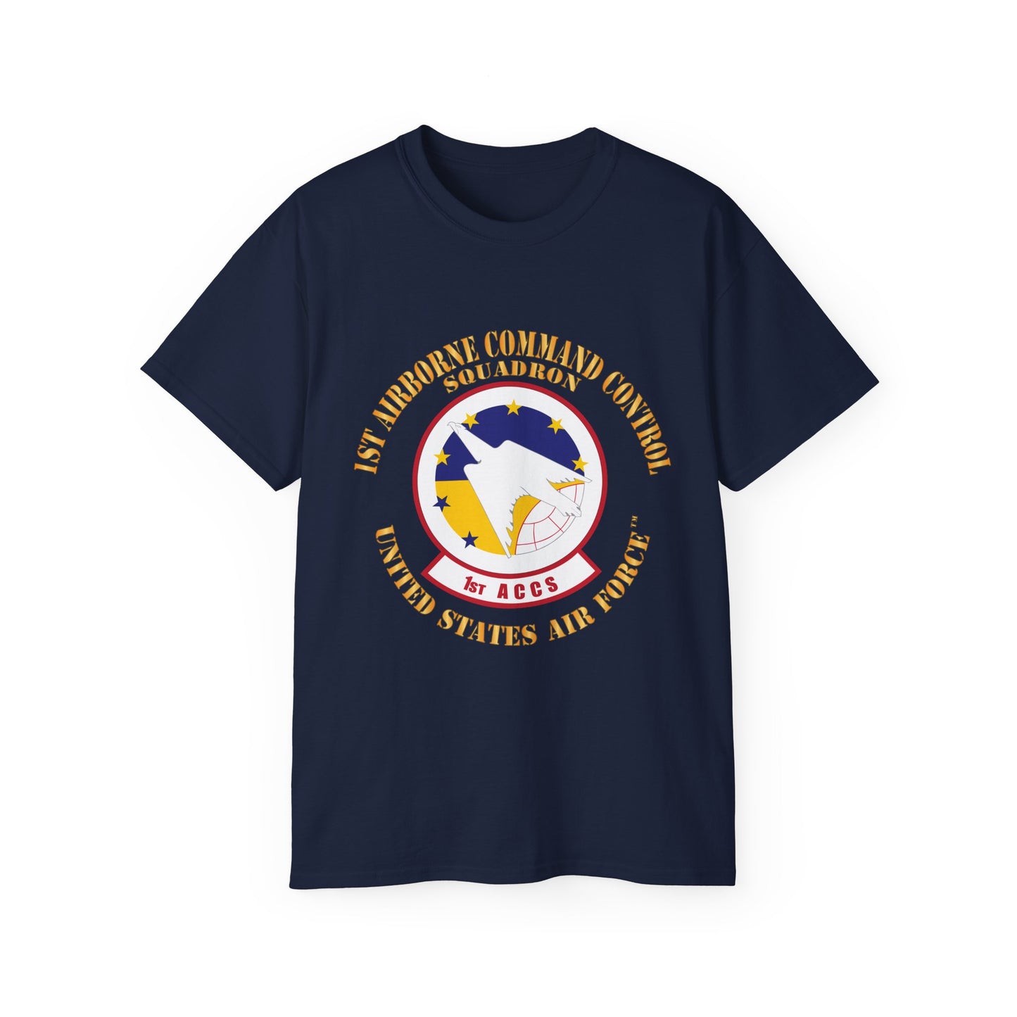Unisex Ultra Cotton Tee -USAF - 1st Airborne Command Control Squadron