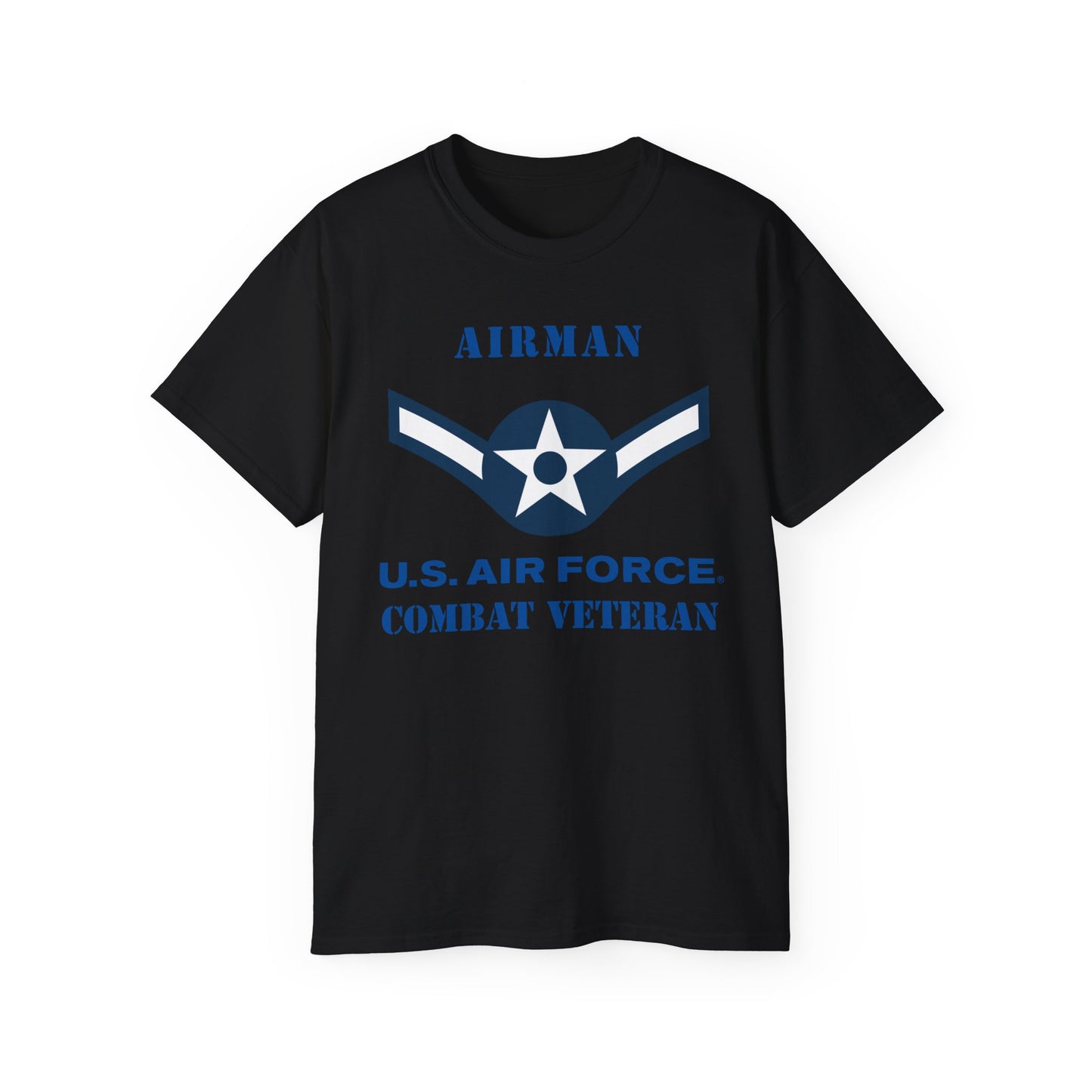Unisex Ultra Cotton Tee - USAF - Airman (E2) - 2020 - US Air Force - Combat Veteran