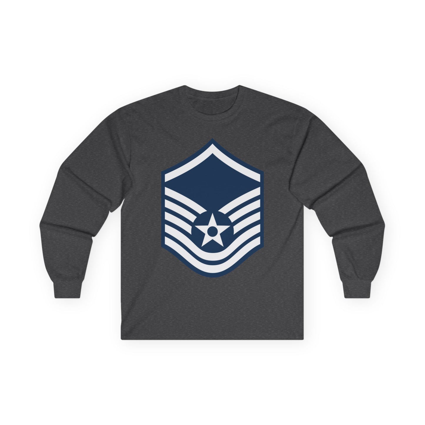 Unisex Ultra Cotton Long Sleeve Tee - USAF - Master Sergeant (E7a) - 2020