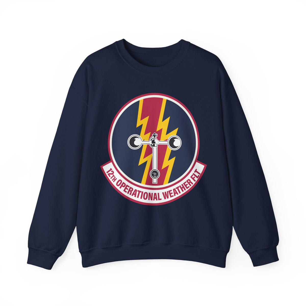 Crewneck Sweatshirt - USAF - 12th Operational Weather Flight wo txt