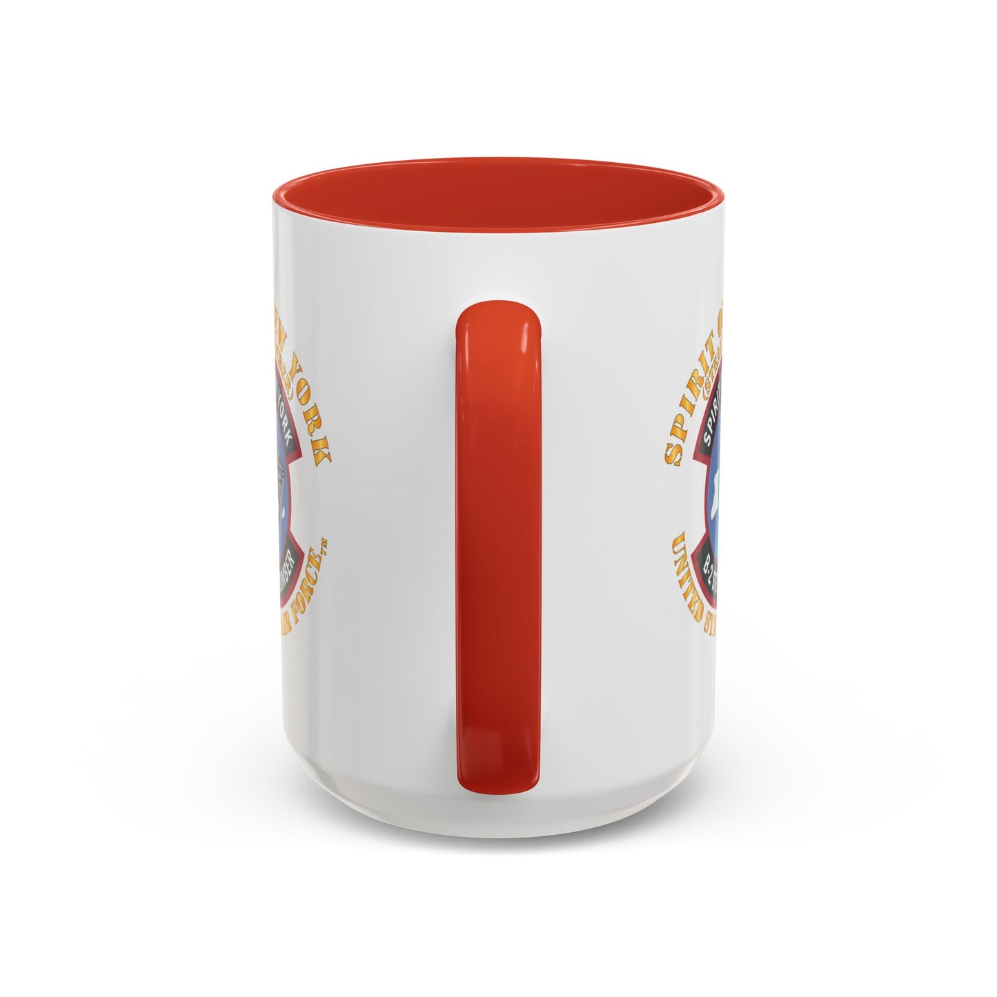 Accent Coffee Mug (11oz & 15oz) - USAF - B2 - Spirit of New York - Stealth Bomber X 300