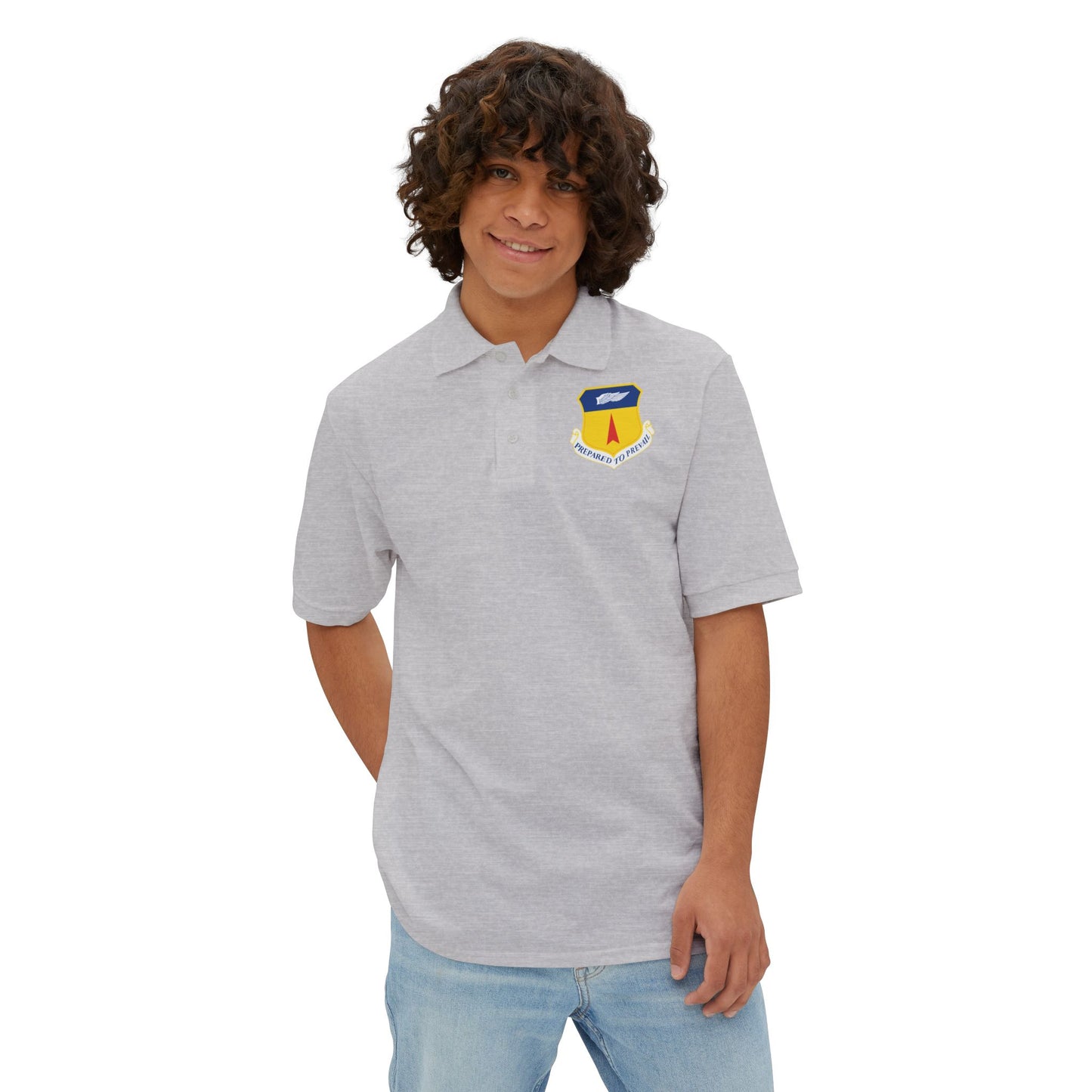 Men's Piqué Polo - USAF - 36th Wing wo Txt