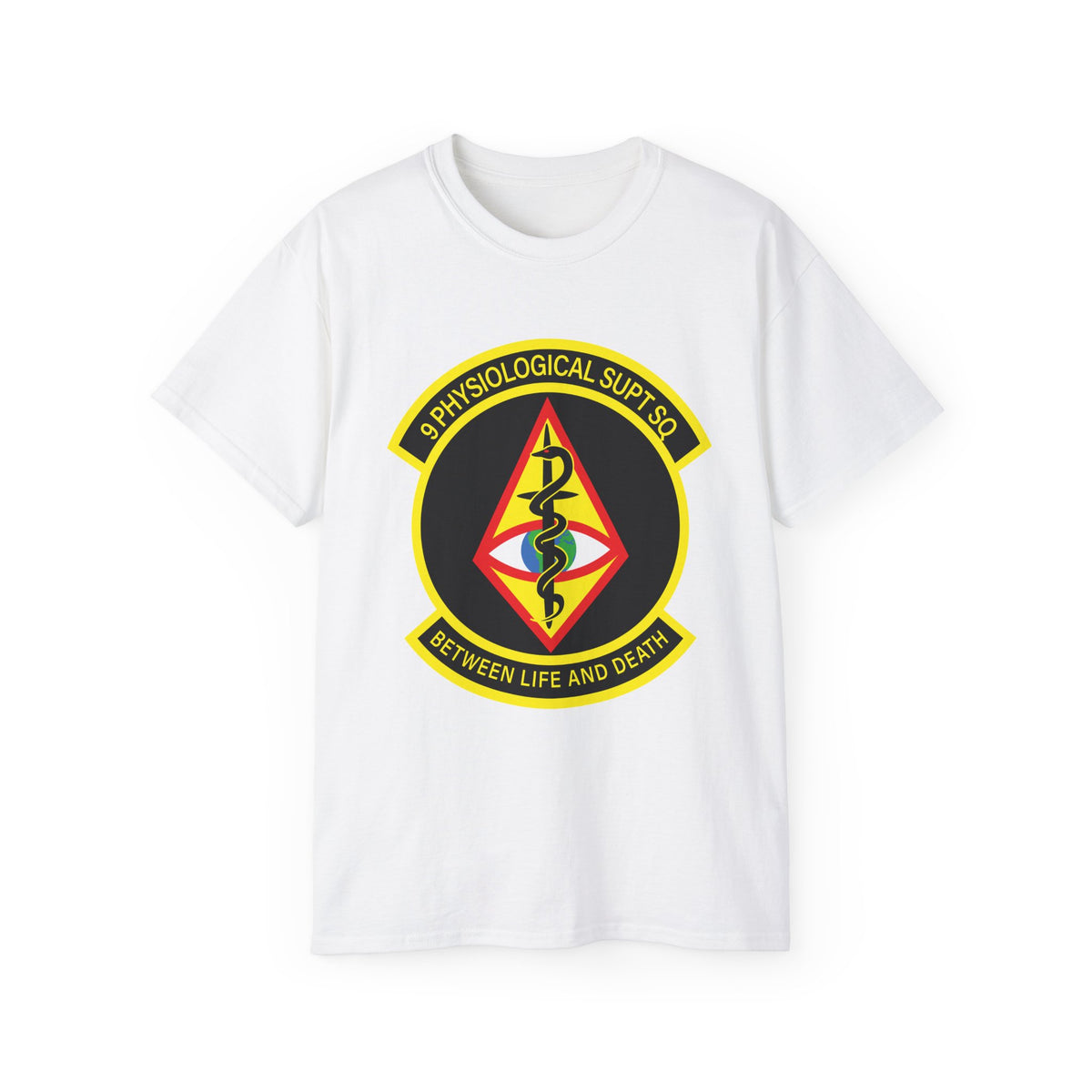 Unisex Ultra Cotton Tee - USAF - 9th Physiological Support Squadron wo txt X 300