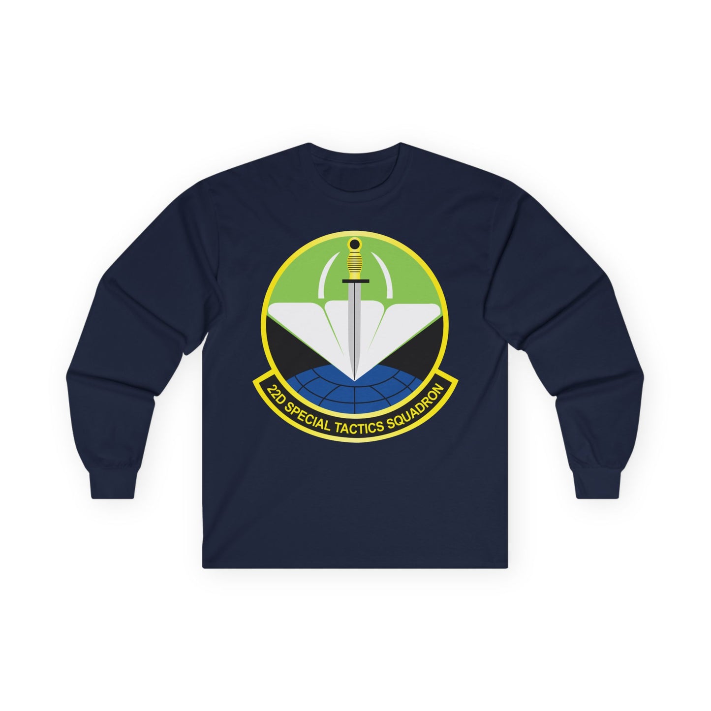 Unisex Ultra Cotton Long Sleeve Tee - USAF - 22nd Special Tactics Squadron  wo Txt X 300