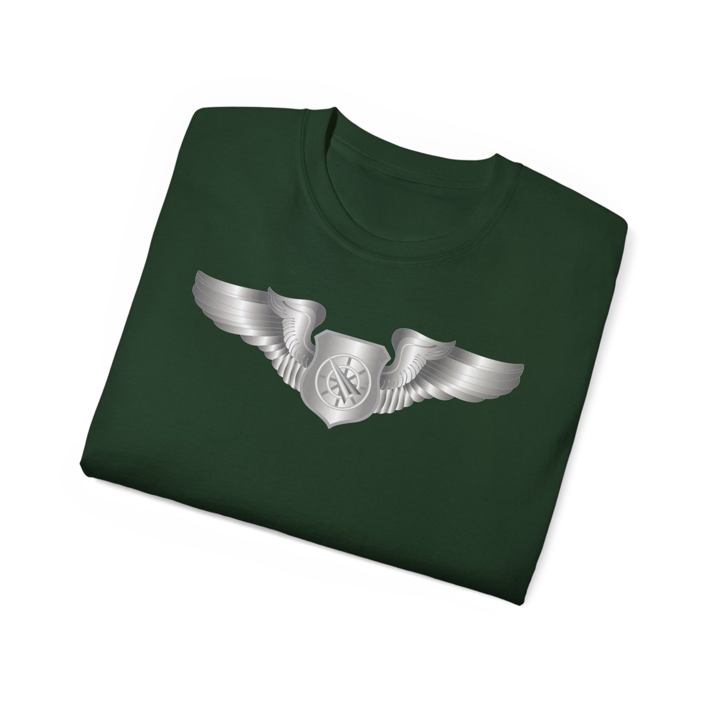 Unisex Ultra Cotton Tee - USAF - Air Battle Manager - Basic Wings wo Txt