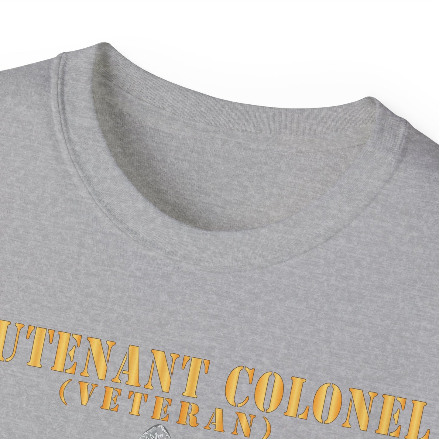 Unisex Ultra Cotton Tee - USAF - Lieutenant Colonel - LTC - Veteran - Flat - TM X 300