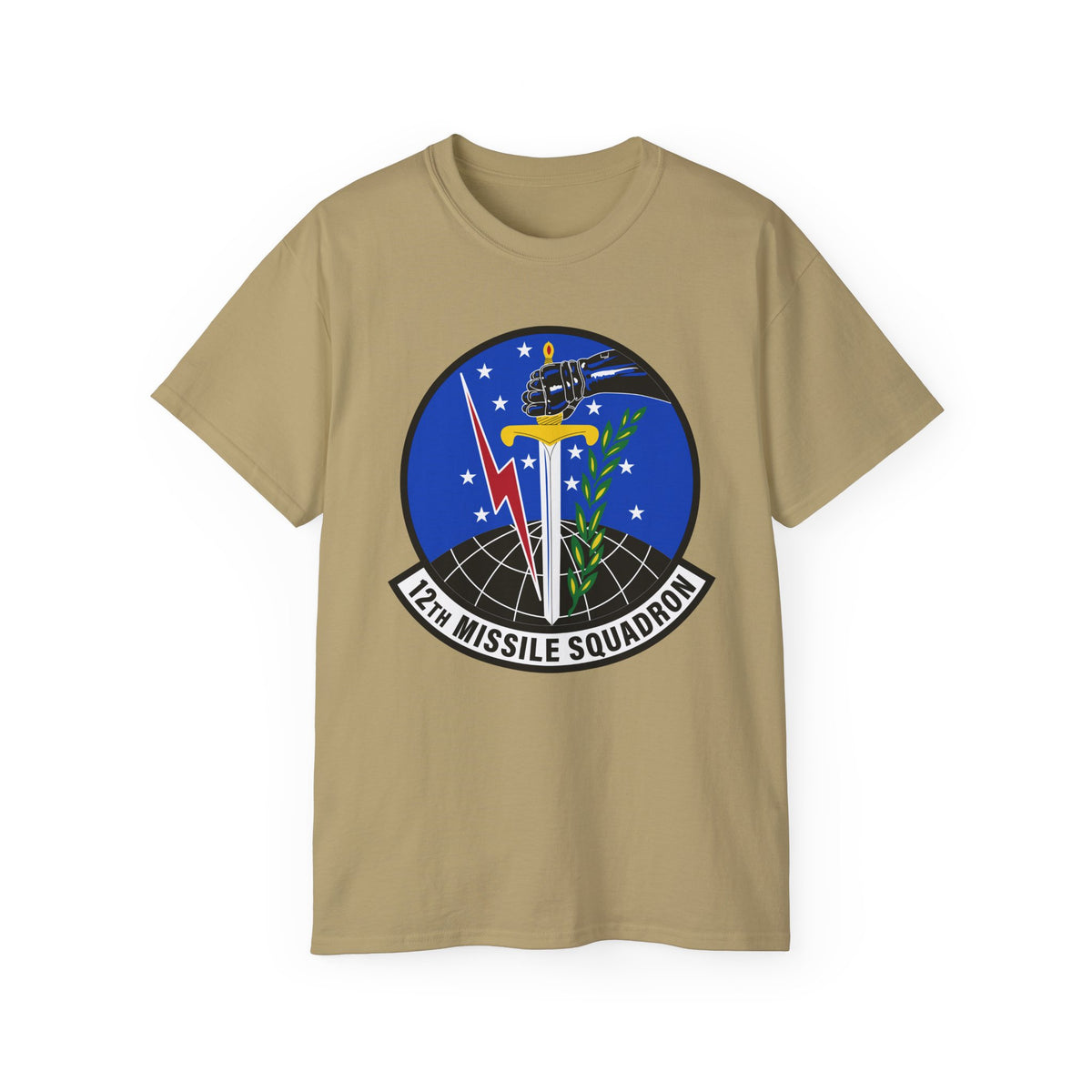 Unisex Ultra Cotton Tee - USAF - 12th Missile Squadron wo txt