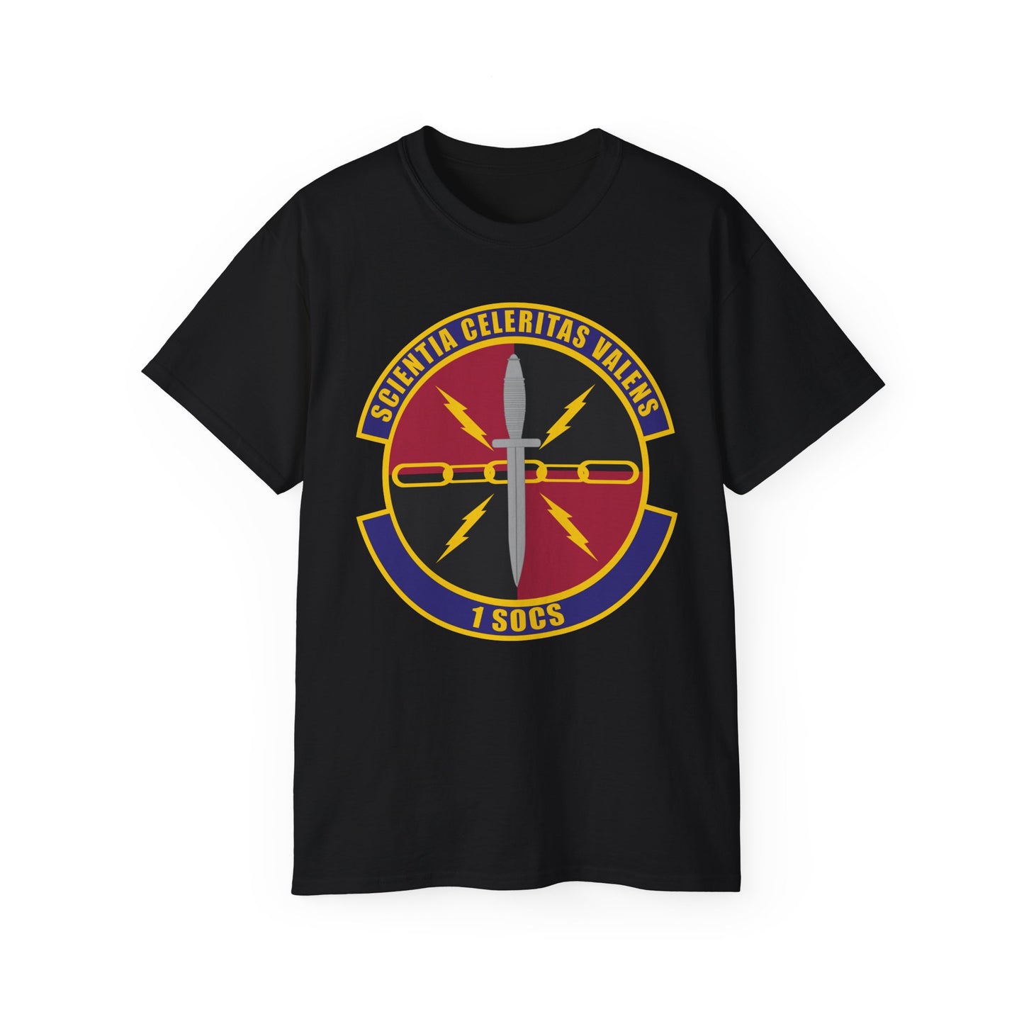 Unisex Ultra Cotton Tee - USAF - 1st Special Operations Communication Squadron wo txt