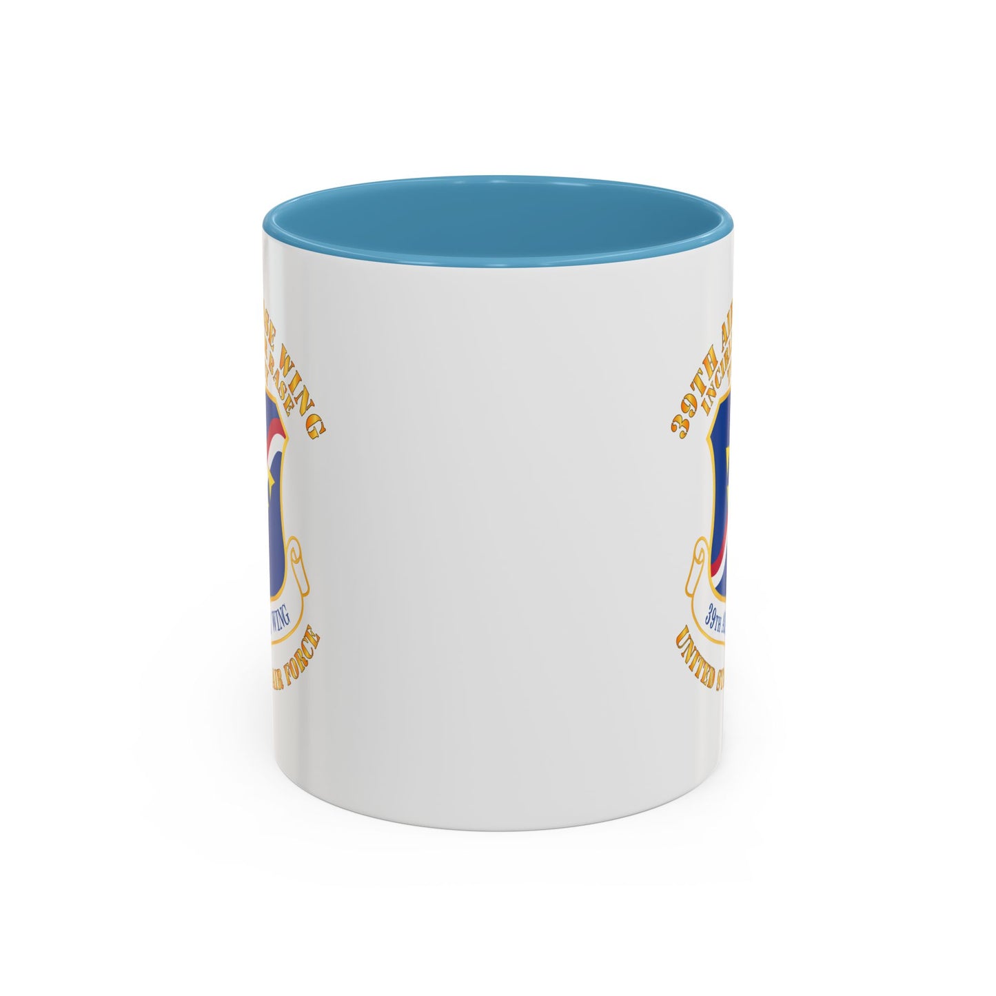 Accent Coffee Mug (11oz & 15oz) - USAF - 39th Airbase Wing - 3rd AF - Incirlik Air Base - Turkey