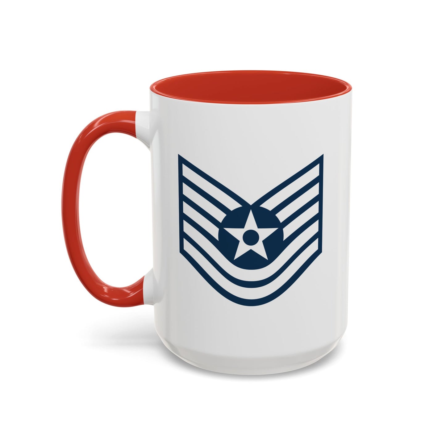 Accent Coffee Mug (11oz & 15oz) - USAF - Technical Sergeant (E6) - 2020