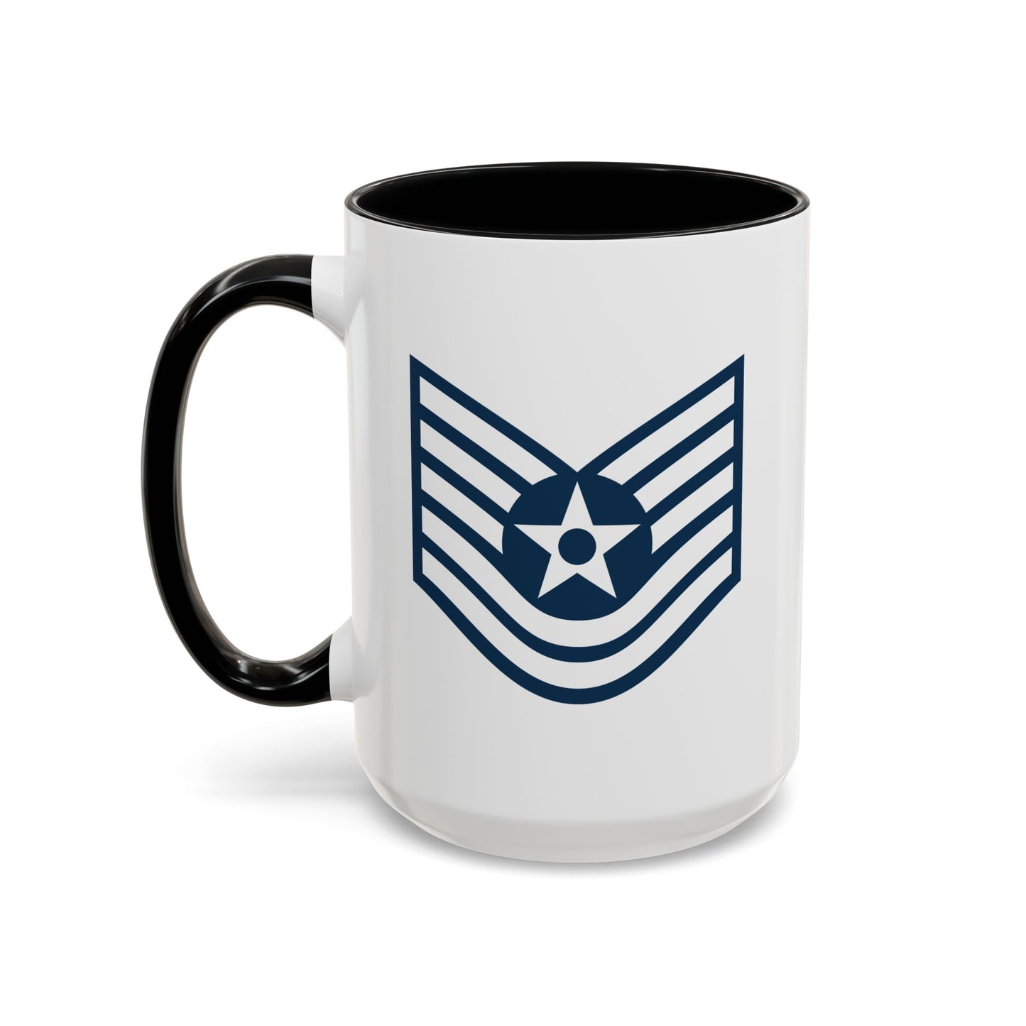 Accent Coffee Mug (11oz & 15oz) - USAF - Technical Sergeant (E6) - 2020