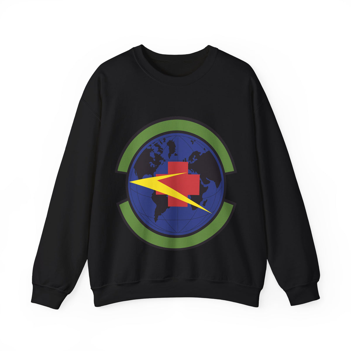Crewneck Sweatshirt - USAF - 9th Medical Support Squadron wo txt X 300