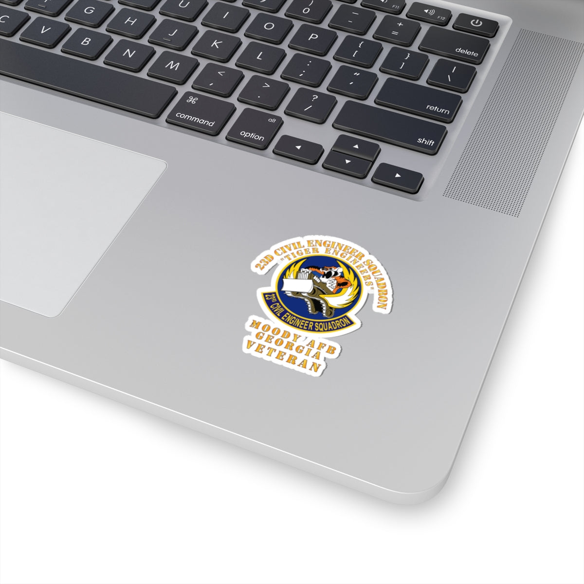 Kiss-Cut Stickers - USAF - 23d Civil Engineer Squadron - Tiger Engineers - Moody AFB, GA