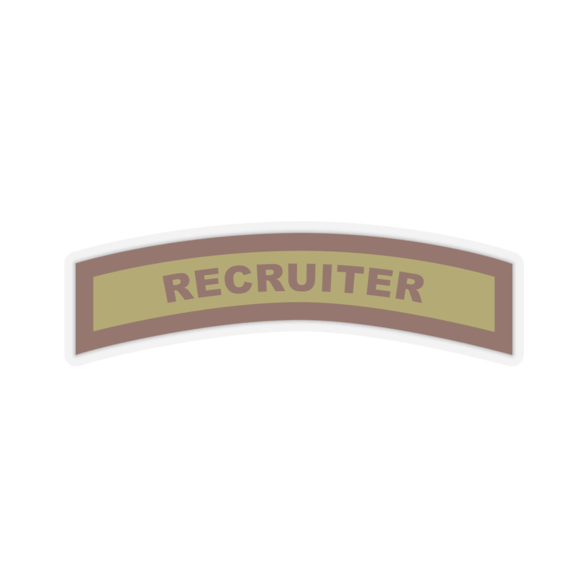 Kiss-Cut Stickers - USAF - Recruiter Tab