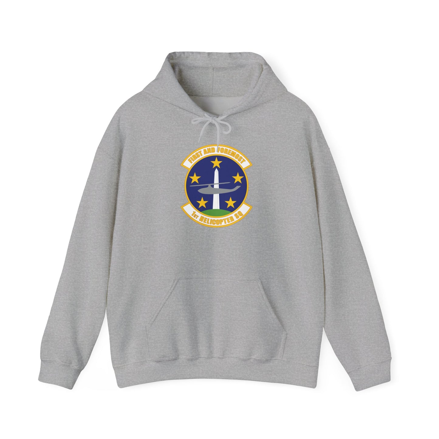 Unisex Heavy Blend Hooded Sweatshirt -USAF - 1st Helicopter Squadron (AFDW) wo txt