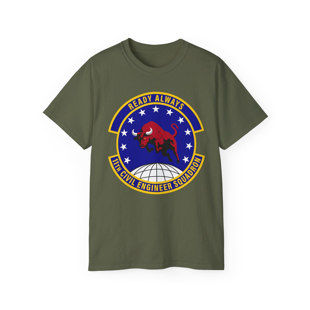 Unisex Ultra Cotton Tee - USAF - 11th Civil Engineer Squadron wo txt