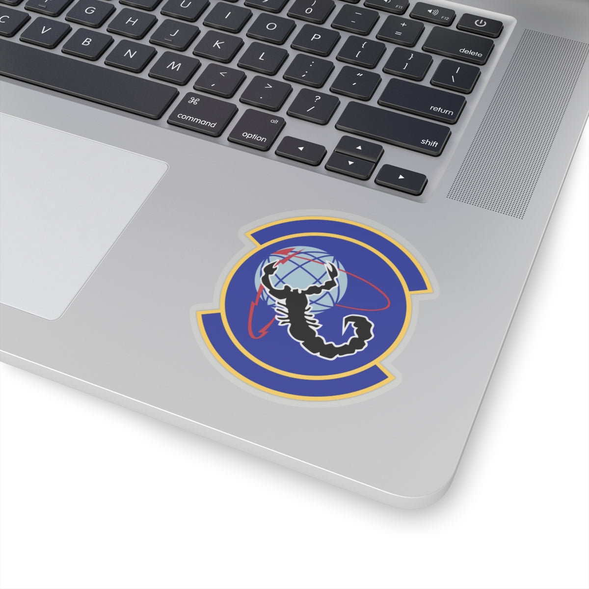 Kiss-Cut Stickers - USAF - 4th Space Warning Sq wo txt X 300