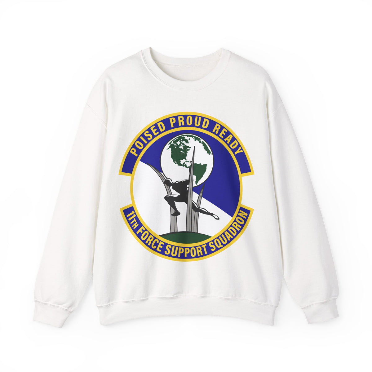 Crewneck Sweatshirt - USAF - 11th Force Support Squadron wo txt