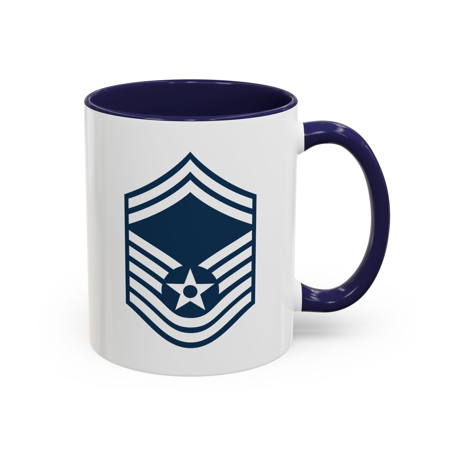 Accent Coffee Mug (11oz & 15oz) - USAF - Senior Master Sergeant (E8a) - 2020