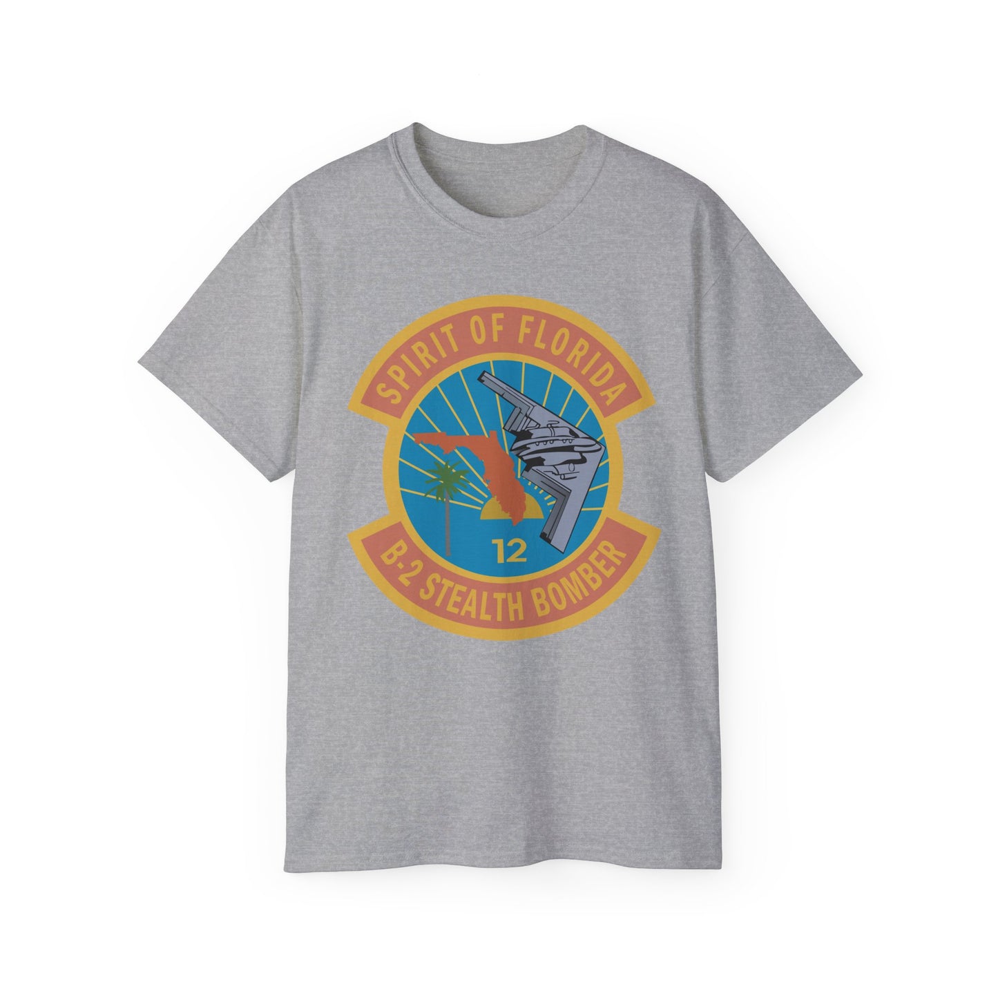 Unisex Ultra Cotton Tee - USAF - B2 - Spirit of Florida - Stealth Bomber wo txt X 300