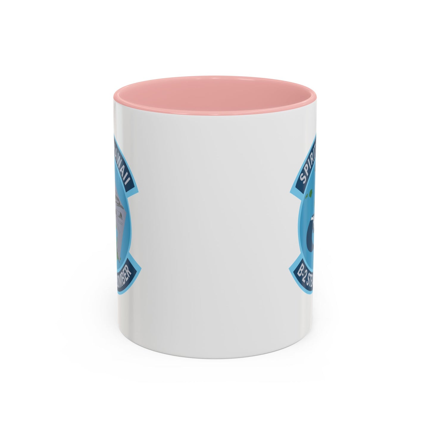 Accent Coffee Mug (11oz & 15oz) - USAF - B2 - Spirit of Hawaii - Stealth Bomber wo txt X 300