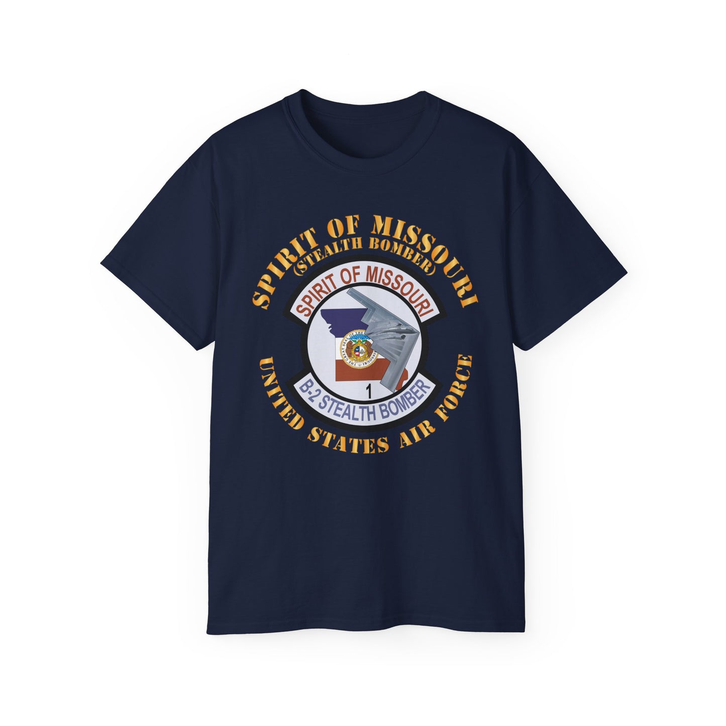 Unisex Ultra Cotton Tee - USAF - B2 - Spirit of Missouri Stealth Bomber X 300