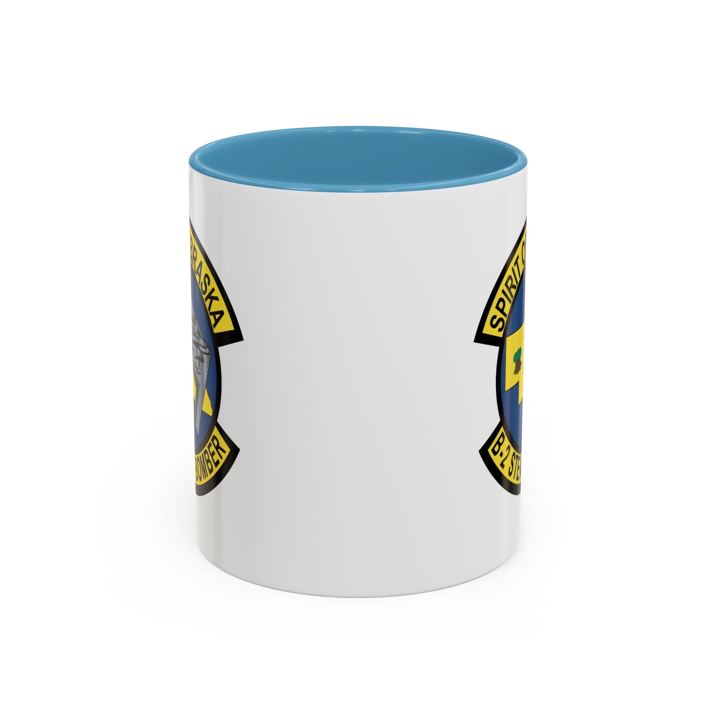 Accent Coffee Mug (11oz & 15oz) - USAF - B2 - Spirit of Nebraska - Stealth Bomber wo txt X 300